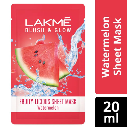 Picture of Lakme Blush & Glow Watermelon Sheet Mask 20ml