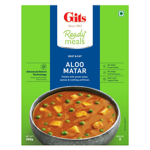 Picture of Gits Ready Meals Aloo Matar 300g
