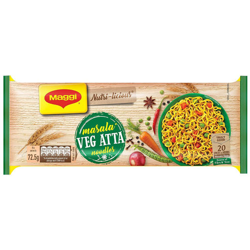 Picture of MAGGI Nutri-Licious Masala Veg Atta Noodles 290g