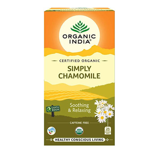 Picture of ORGANIC INDIA Simply Chamomile 25 Tea bags