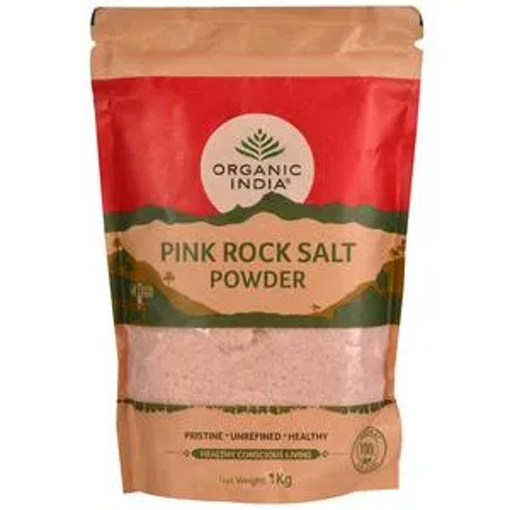 Picture of Organic India Pink Rock Salt Powder 1kg