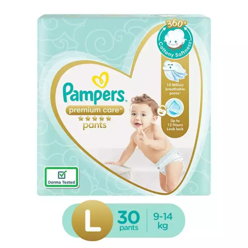 Picture of Pampers Premium Care Diaper Pants Large 30 pcs