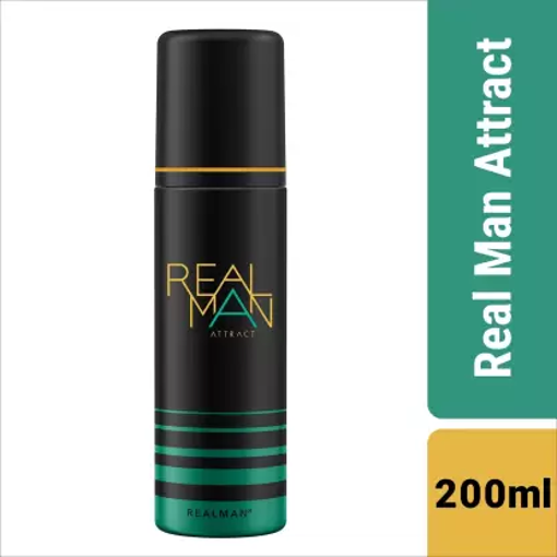 Picture of REALMAN Real Man Deodorant Body Spray Attract 200ml