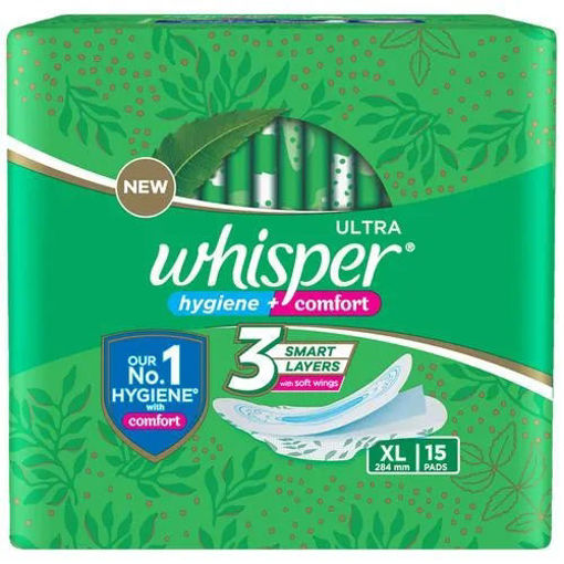 Picture of Whisper Ultra Clean XL Pads 15pcs