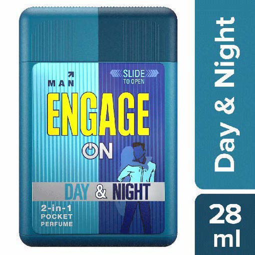 Picture of Engage On 2-In-1 Pocket Perfume Man Day & Night Skin Friendly 28 ml