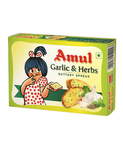 Picture of Amul Garlic & Herbs Buttery Spread 100g