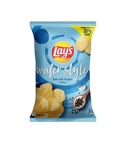 Picture of Lays Wafer Style Salt With Paper Flev 52gm