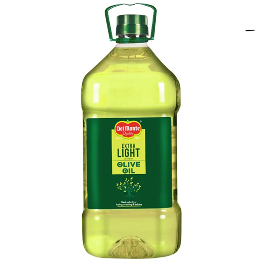 Picture of Del Monte Extra Light Olive Oil 5 L Plastic Bottle