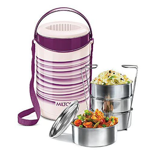 Picture of Milton Econa 4 Stainless Steel Tiffin Box Set of 4