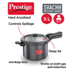 Picture of Prestige Svachh Hard Anodised Outer Lid Pressure Cooker 5 L