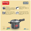 Picture of Prestige Svachh Hard Anodised Outer Lid Pressure Cooker 5 L