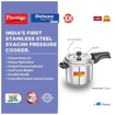 Picture of Prestige Svachh DLX Alpha Steel Outer Lid Pressure Cooker 5l