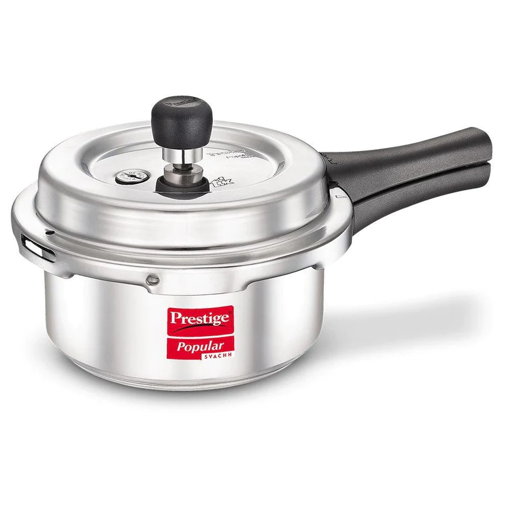 Picture of Prestige Popular Svachh Outer Lid Aluminium Pressure Cooker 2L