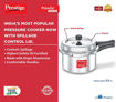 Picture of Prestige Popular Svachh Virgin Aluminium Spillage Control Pressure Cooker 3L