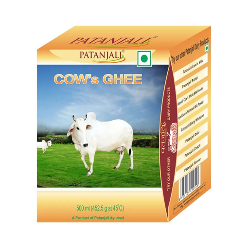 Picture of Patanjali Cow Ghee 500 ml