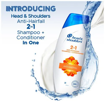 Picture of Head & shoulders 2-in-1 Anti-Dandruff Shampoo + Conditioner 180ml