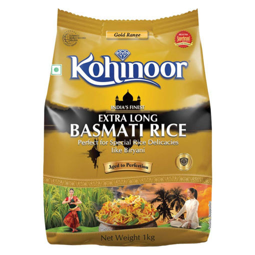 Picture of Kohinoor  Finest Extra Long Basmati Rice 1 Kg