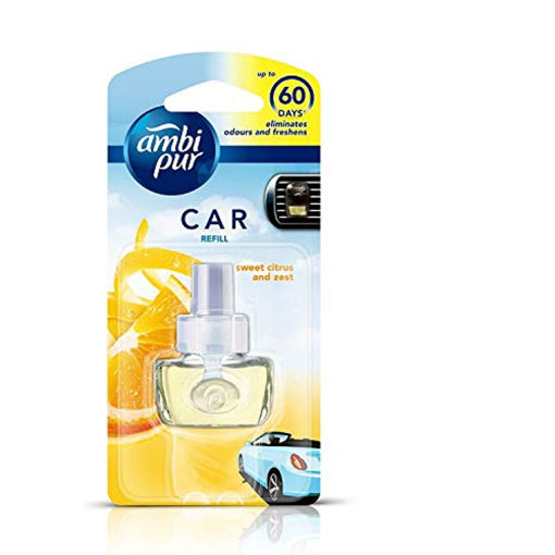 Picture of Ambipur Car Freshener Refill - Sweet Citrus & Zest 7.5ml