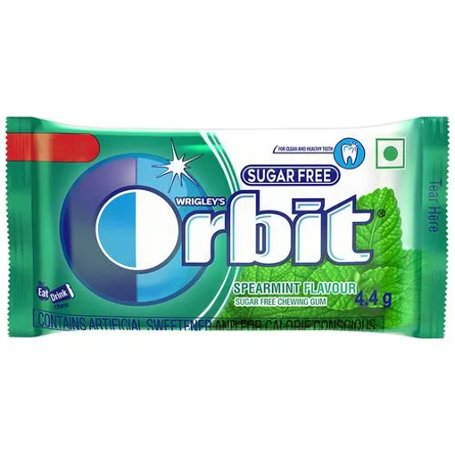 Picture of Orbit Sugar Free Chewing Gum Spearmint 4.4g