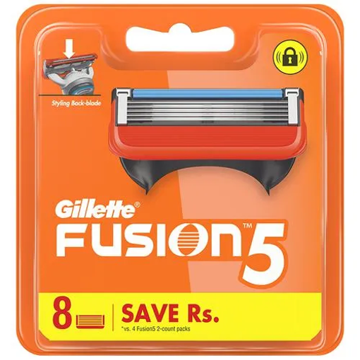 Picture of Gillette Fusion Manual Blades 8 pcs