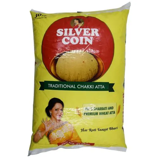 Picture of Silver Coin Traditional Chakki Atta 10Kg