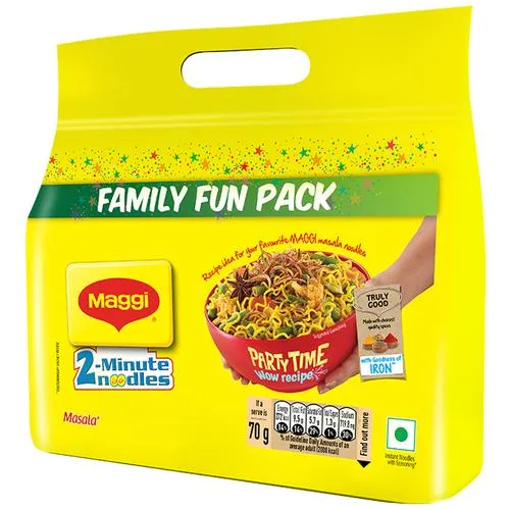 Picture of MAGGI 2-Min Masala Instant Noodles, 560 g Pouch