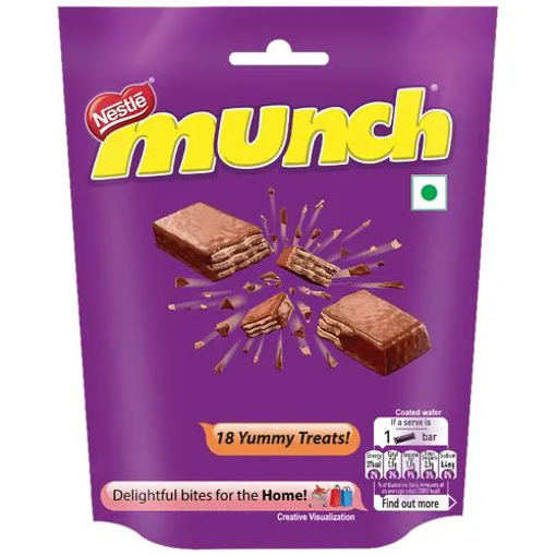 Picture of Nestle Munch Chocolate Coated Wafer Bar 18N x 8.9g