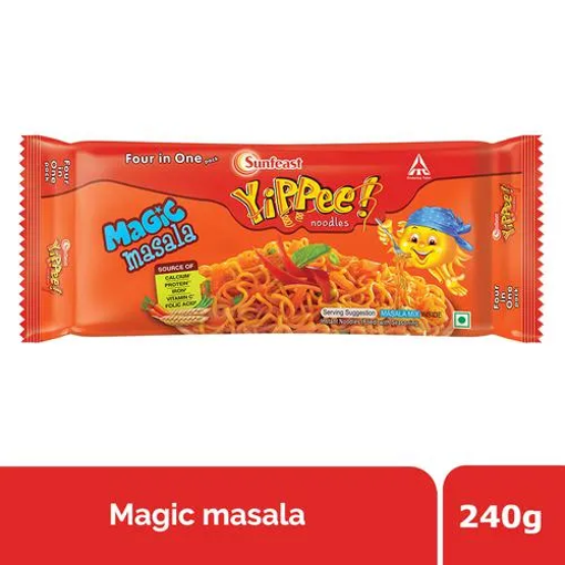 Picture of Sunfeast YiPPee! Magic Masala Instant Noodles 240g Pouch