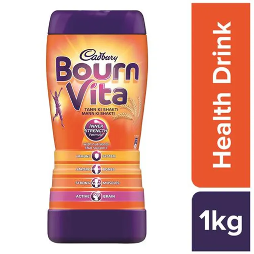 Picture of Bournvita Chocolate Health Drink 1Kg Jar