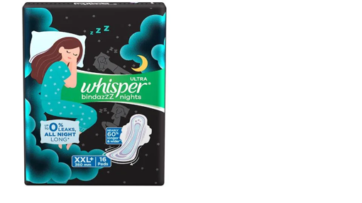 Picture of Whisper Ultra Overnight Sanitary Pad XXL Plus, 16 pcs