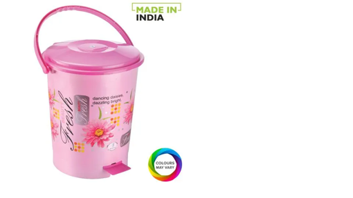 Picture of Joyo Plastic Printed Pedal Dustbin 1009
