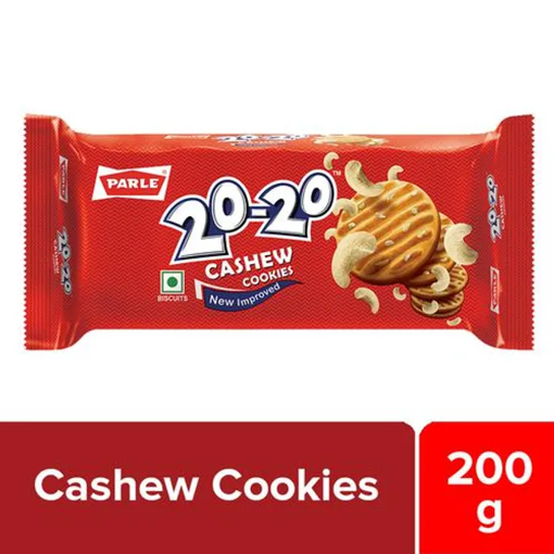 Picture of Parle 20-20 Cashew Cookies 200 g