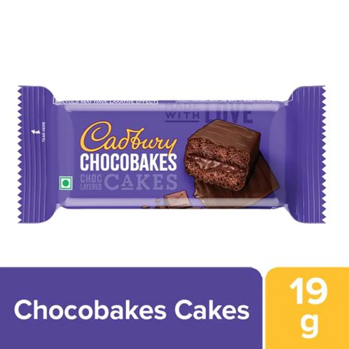 Picture of Cadbury Chocobakes Choc Layered Cakes 19 g