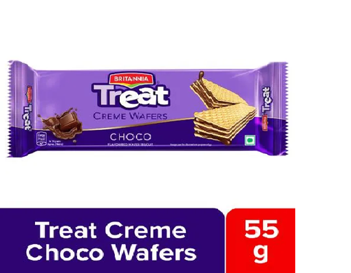 Picture of Britannia Treat Chocolate Wafers 55g