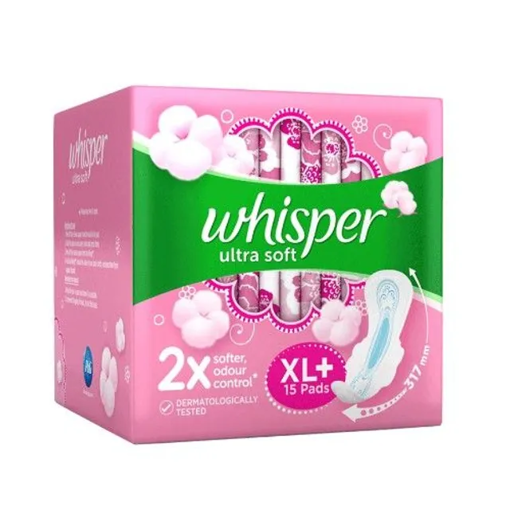 Picture of Whisper Ultra Soft Air Fresh Pads XL Plus 15 pcs