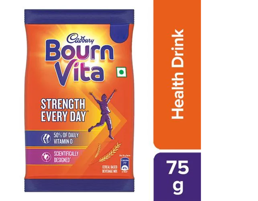 Picture of Bournvita Chocolate Health Drink Bournvita 75g Pouch