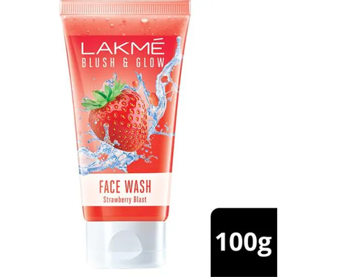 Picture of Lakme Blush & Glow Face Wash Strawberry Blast 100g