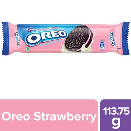 Picture of Cadbury Oreo Strawberry Biscuit 113.75 g