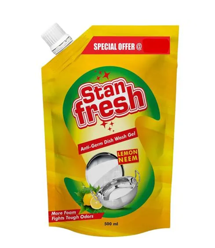 Picture of STANFRESH Anti-Germ Dish Wash Gel Lemon & Neem 500ml