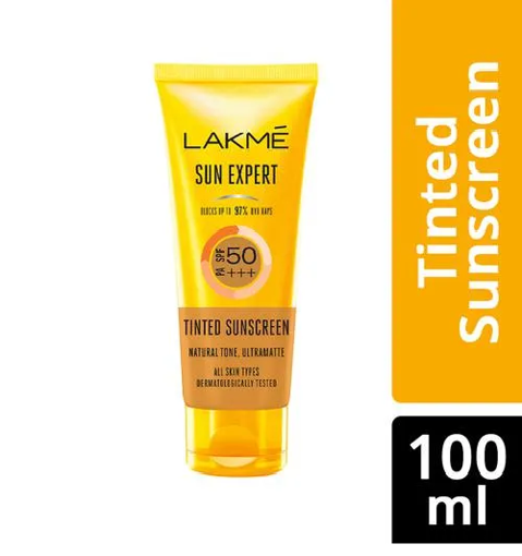 Picture of Lakme Sun Expert Tined Sunscreen SPF 50 PA+++ 100ml