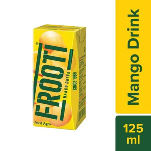 Picture of Frooti Drink - Fresh N Juicy Mango 125 ml Tetra