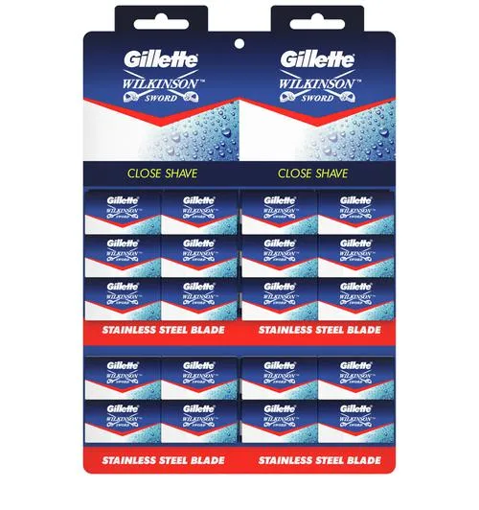 Picture of Gillette Wilkinson Sword Saloon Pack Shaving Blades 10+1 Free