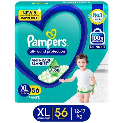Picture of Pampers Diaper Pants Extra Large 56 pcs