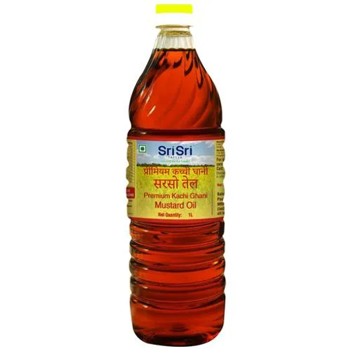 Picture of Sri Sri Tattva Premium Kachi Ghani Mustard Oil 1Ltr
