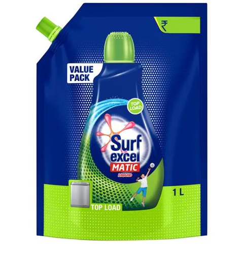 Picture of Surf Excel Matic Liquid Top Load 1 Ltr Pouch