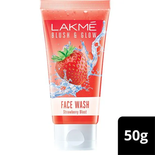 Picture of Lakme Blush & Glow Face Wash Strawberry Blast 50 g