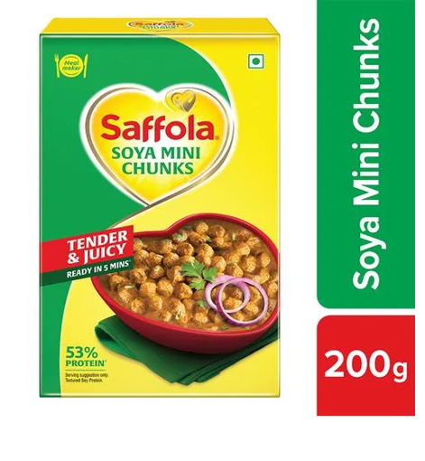 Picture of Saffola Soya Mini Chunks 200g