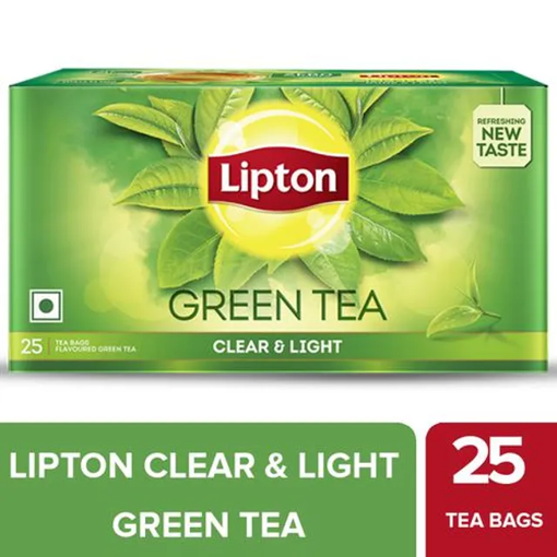 Picture of Lipton Pure & Light Green Tea 32.5g 25 Bags x 1.3 g each