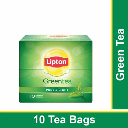 Picture of Lipton Green Tea Pure & Light 13g 10 Bags x 1.3 g each