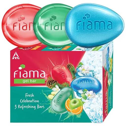 Picture of Fiama Gel 3 unique gel bars 125g Pack Of 3